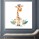 Giraffe Children's Motif Painting by Numbers